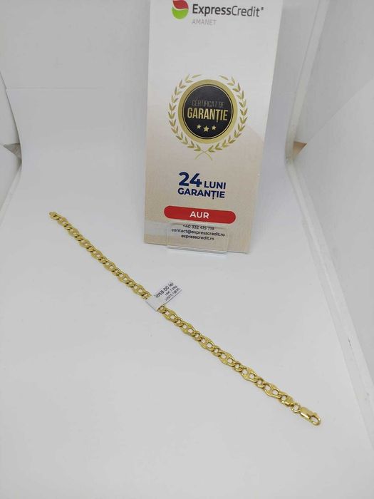 Bratara aur 18k 7.28gr [Ag30 Pacurari 2/B.33975.1] Garantie 2 ani!