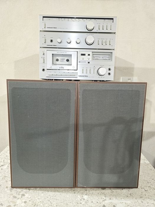 Sistem audio complet Continental Edison