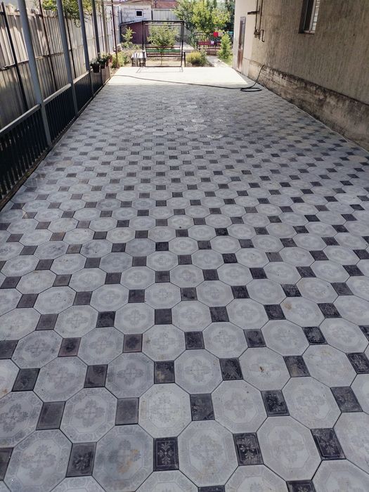 Укладка брусчатка бардюры