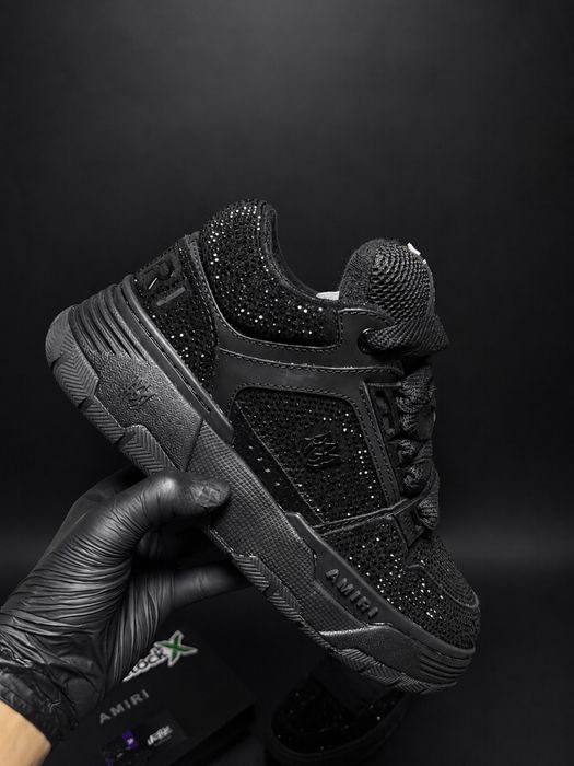 Adidași Amiri Black Crystals – Premium • Full Box