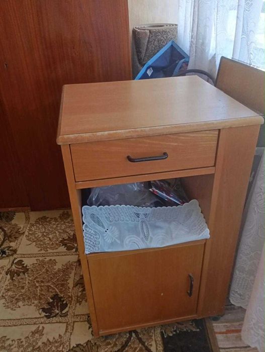 Saltea antiescare + Saltea impermeabila + Noptieră medicală