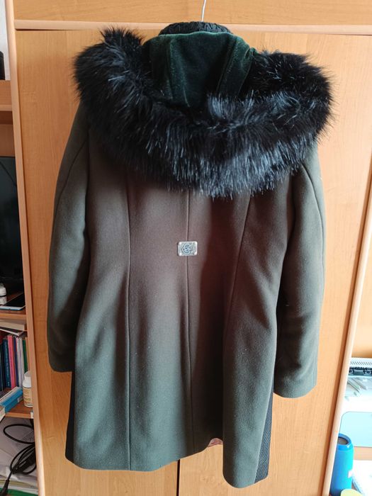 Зимно палто вълна