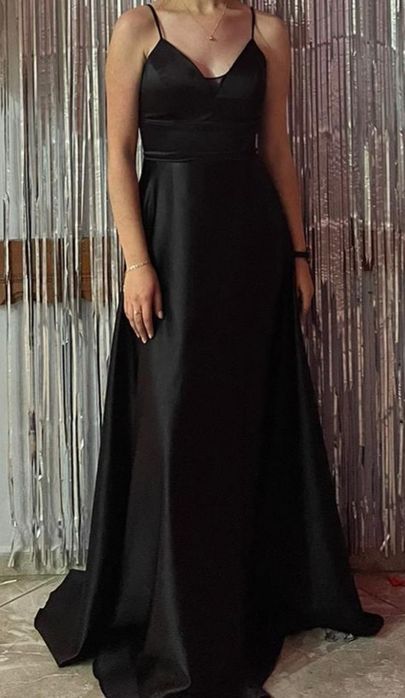 Бална рокля сатенена