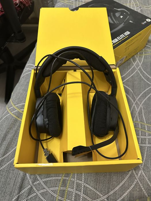 CORSAIR void rgb elite usb отличные наушники