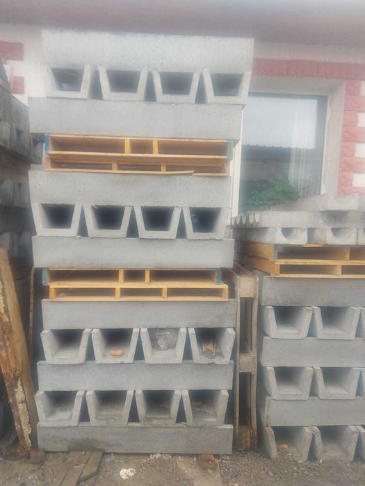 Продам железобетонные арычные лотки - новые. Размер 1250х300х200