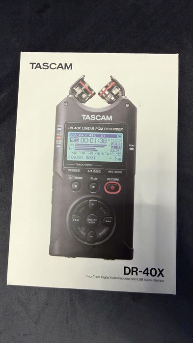 Tascam DR-40X NOU – recorder profesional 4 piste + XLR