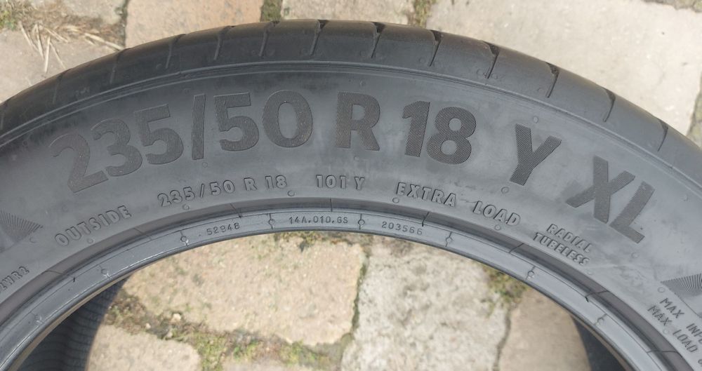 Set 2buc 235/50 R18 101Y XL Continental PremiumContact6 vară