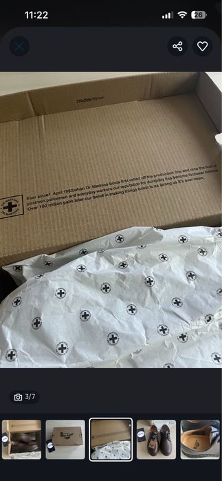 Туфли новые dr martens др мартинс