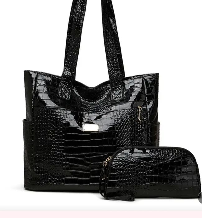 Дамсак чанта с несесер к-т