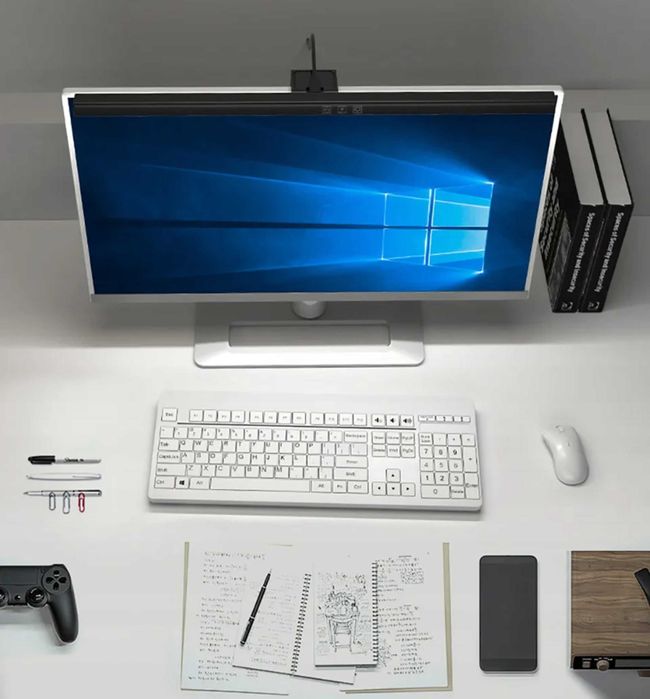Мощна LED Лампа за Монитор BLOW 10W • 50см Screenbar USB-C НОВА