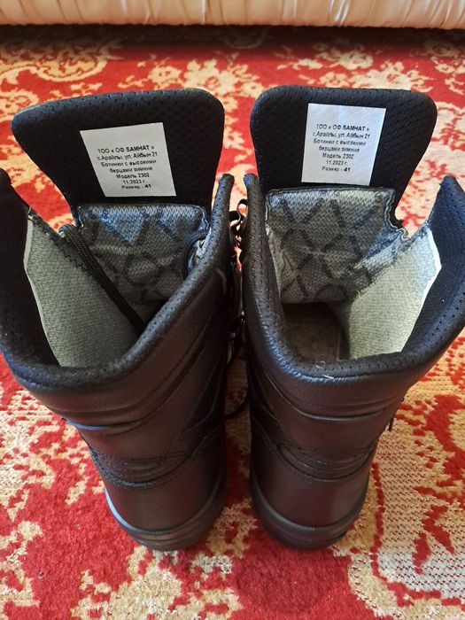 Продам зимние военные берцы