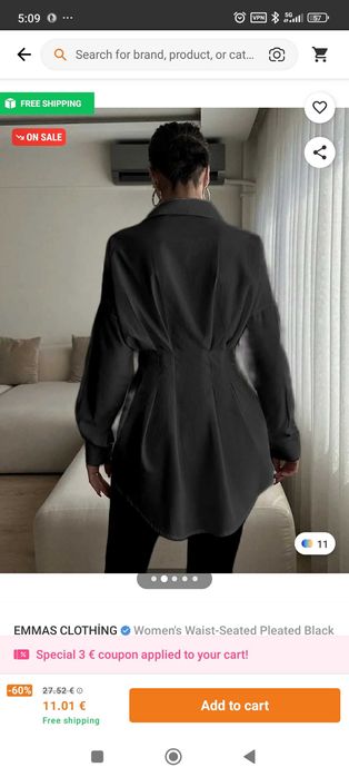 Нови ризи с етикет или като нови XL/L размер 3-9 ерво