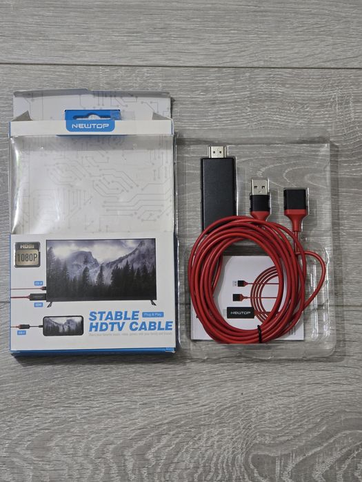 Cablu HDMI MHL NEWTOP HM05 pentru oglindire ecran proiector