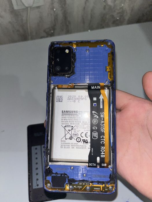 самсунг а31 на запчасти