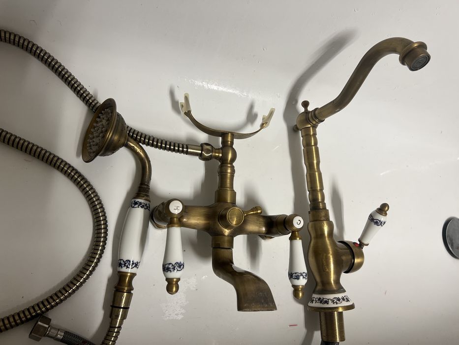 Baterie lavoir / dus bronz antichizat