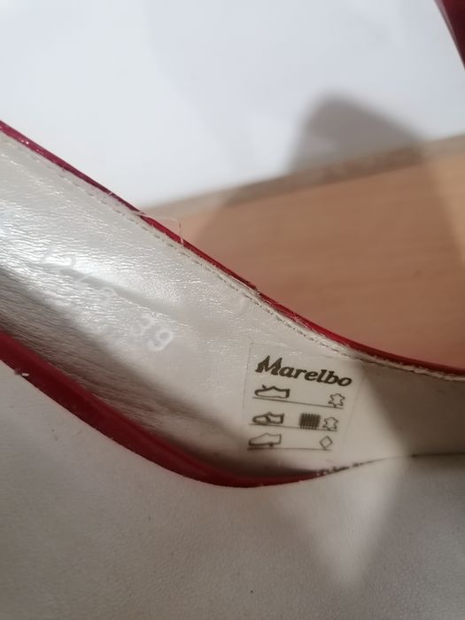 Pantofi din piele naturala Marelbo, mărimea 39