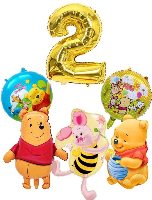 Парти сет украса ,,Мечо пух"