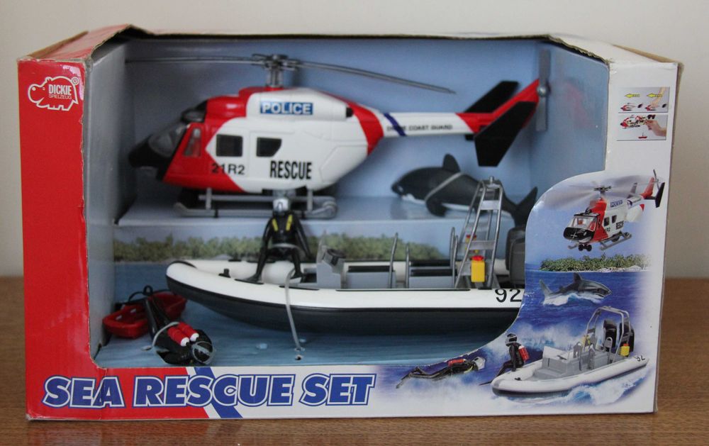 Set salvare pe mare, SEA RESCUE SET, nou, in cutie