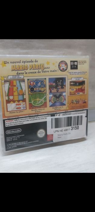 Фабрично ЗАПЕЧАТАНА Mario Party DS (Nintendo DS) | СРЕБРИСТА ЛЕНТА | НОВА Factory Sealed (PAL)