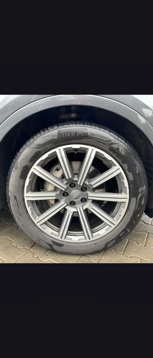 Jante originale Audi Q7 cu anvelope de vara 285 45 R20