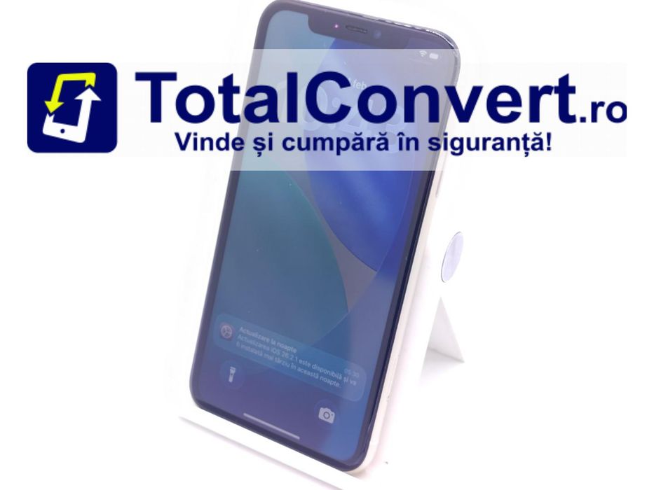 Apple iPhone 11 128GB White 4GB Single SIM, Garantie 24 luni | #D90074