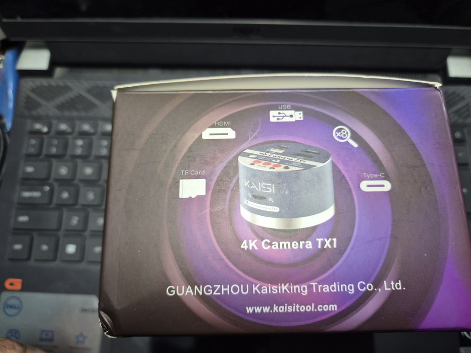 Camera microscop 4k  Kaisi tx1  noua
