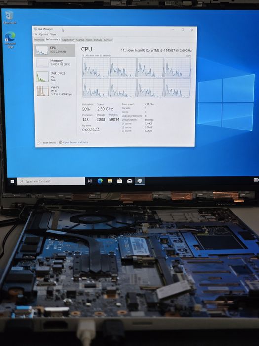 Dezmembrez Laptop HP EliteBook i5