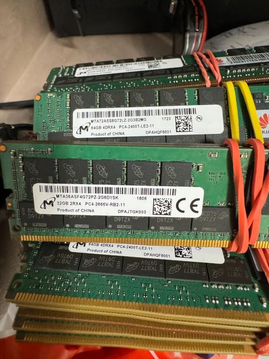 Серверные ддр4 / DDR4 по 32 и 64 гб