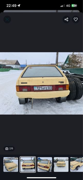 Продам ваз 2108 на ходу срочно