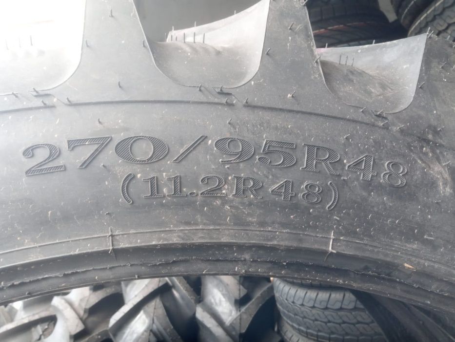 270/95R48 echivalent 11.2R48 cauciucuri radiale noi 2ani garantie QZXC