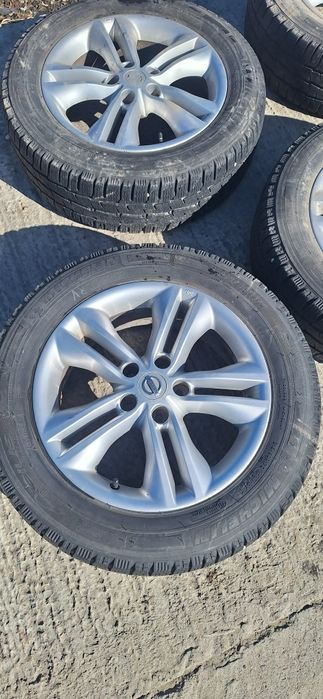 Roata roti jante aliaj Nissan Qashqai 5x114.3 gaura butuc 66.1  Duster