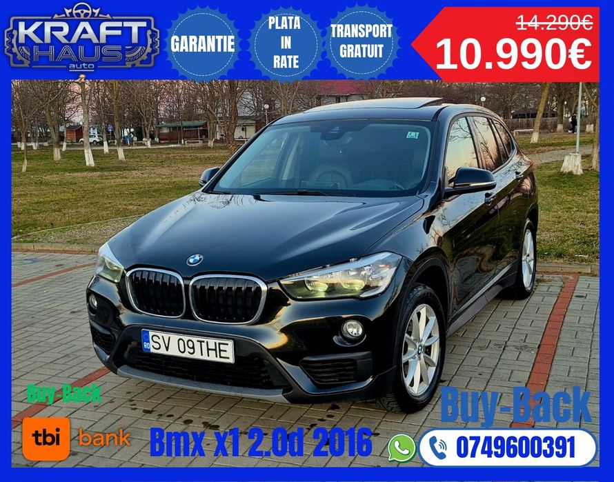 Bmw x1 2016 2.0d automat rate tbi