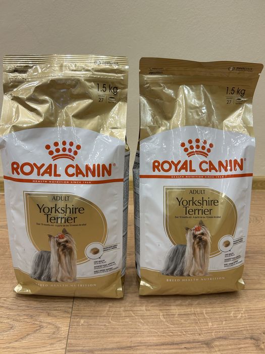 Суха храна за куче Royal Canin Yorkshire Terrier 1.5 кг.