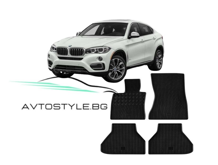 Гумени стелки за BMW X6 E71, E72 ,2007-2014 г., Rigum