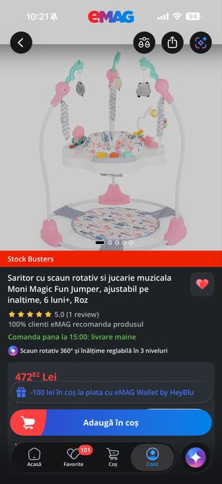Vând set copii (pat+saltea,scaun Britax+altele)