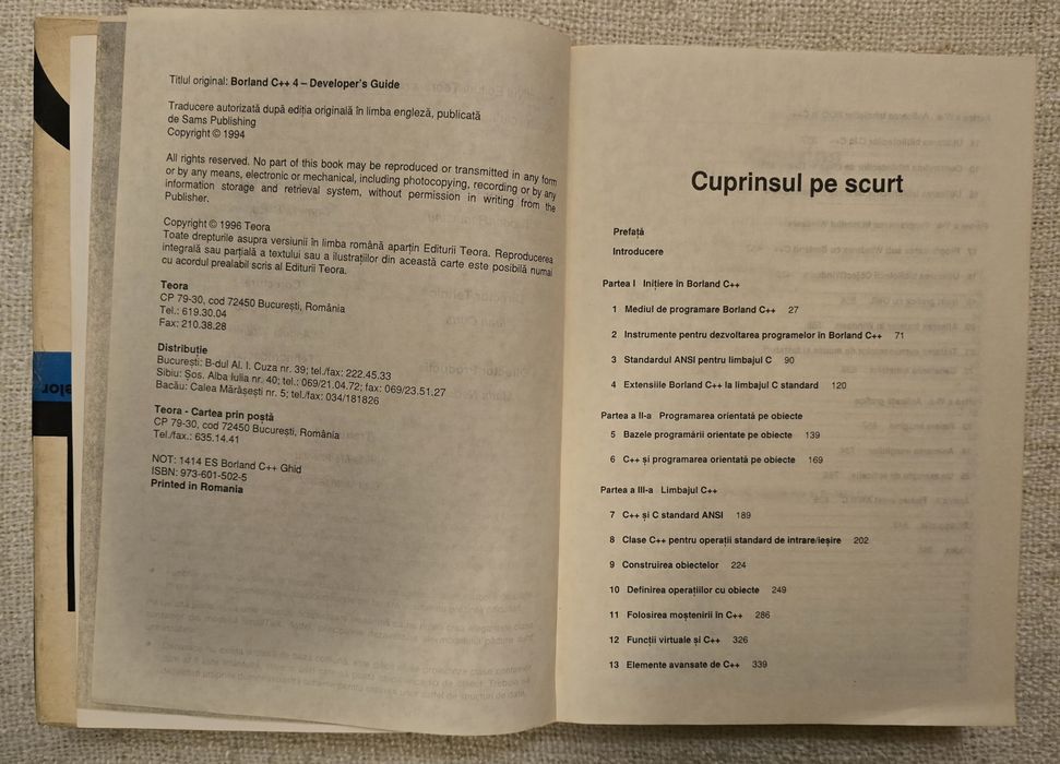 Ghidul programatorului Borland C++ 4