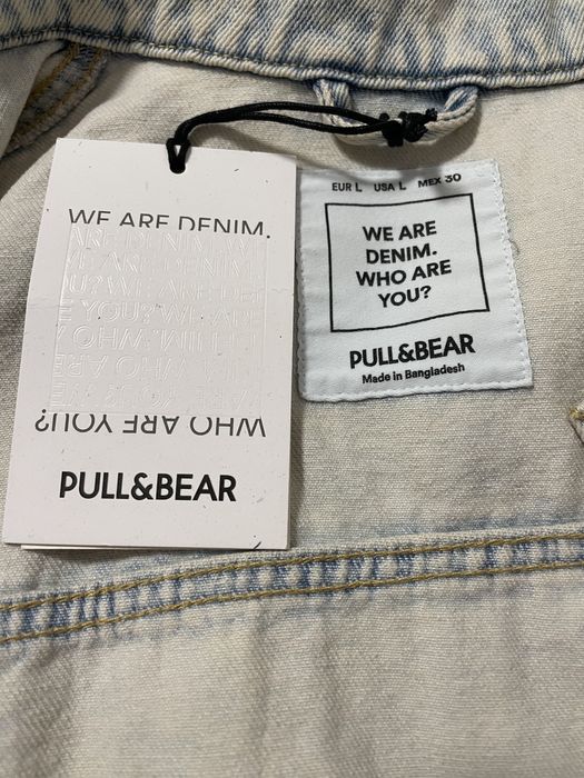 Jacketă Pull&Bear, denim deschis