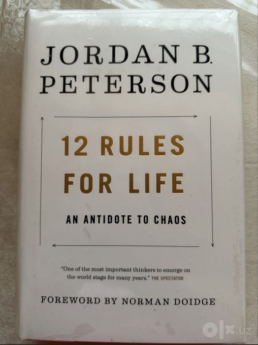 12 Rules for life Jordon B. Peterson