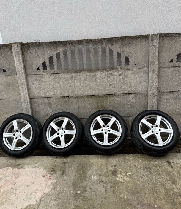Jenti enzo 225/55 R17 cu anvelope de vara -negociabil ,URGENT