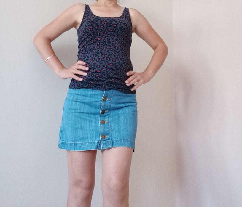 Дънкова пола 3модела