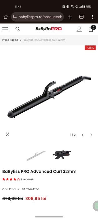 Babyliss Pro ondulator 32 mm