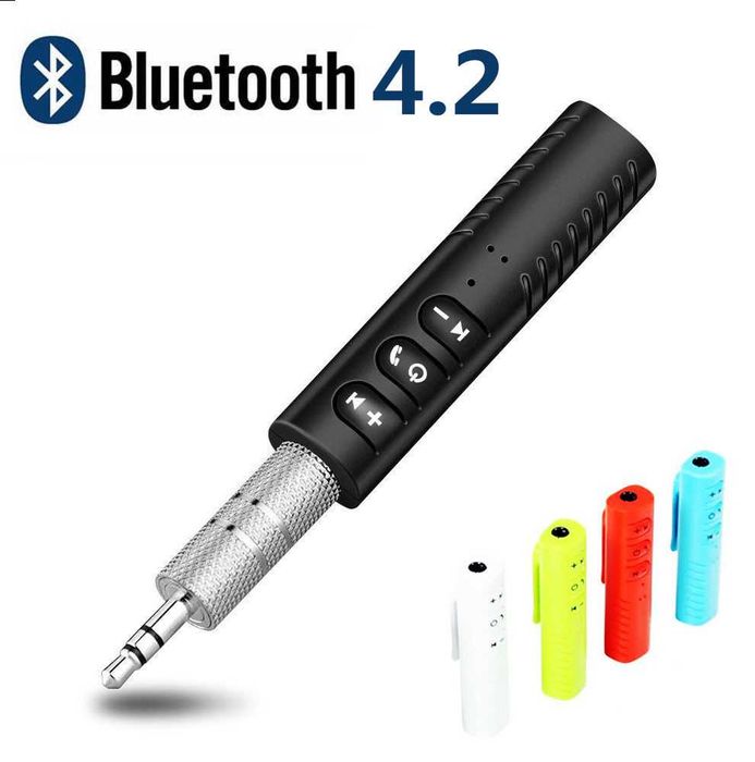 Bluetooth 3,5мм AUX IN аудио адаптер за автомобил или домашна уредба