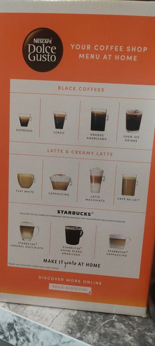 Кафемашина Nescafé Dolce Gusto De’Longhi – отлично състояние + кутия