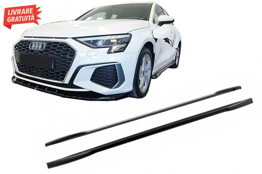 Extensii Praguri Laterale Audi A3 8Y S-Line S3 (2020-) Sedan Sportback
