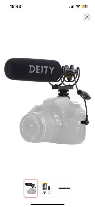 Микрофон Deity V-Mic D3 черный