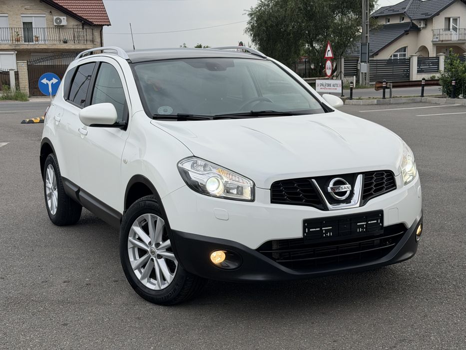 Nissan Qashqai Tekna 2012 / 1.5 Dci / 110 CP / Panoramic / Alb perlat / Euro 5