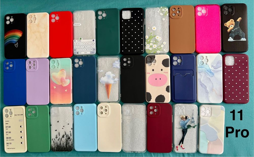 husa iPhone 11 12 cu protecție camere