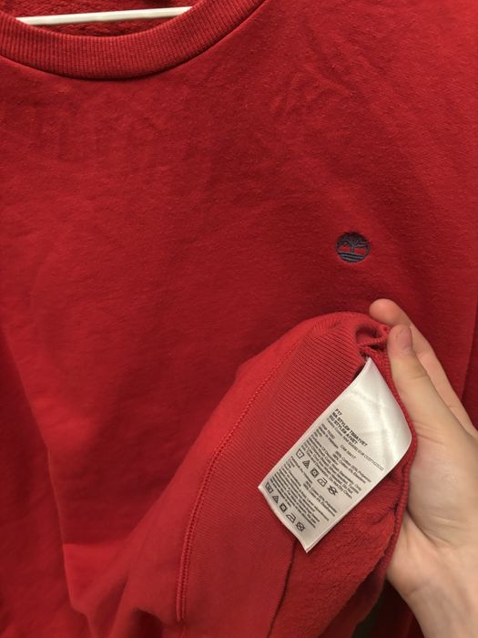 Кофта Timberland красная