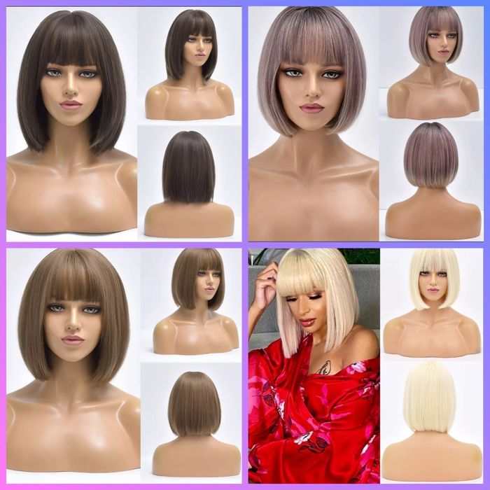 Осенние скидки! Красивые парики, хвосты накладные