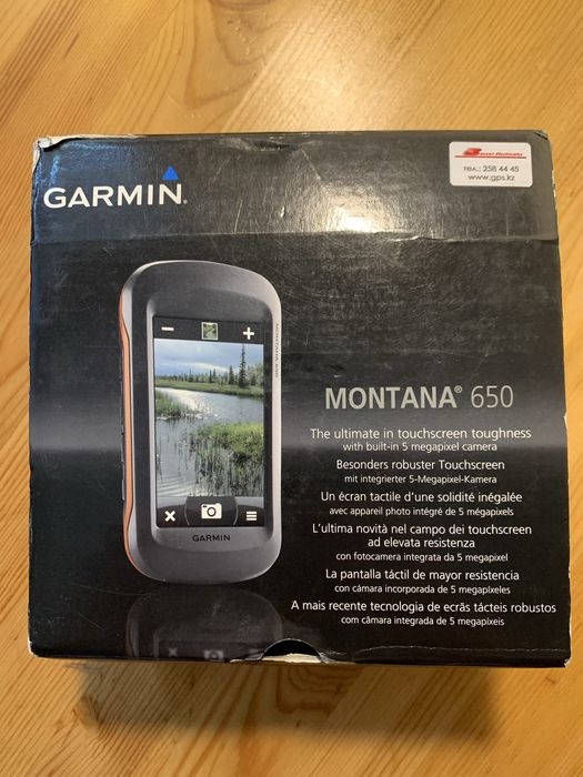 Навигатор Garmin Montana 650